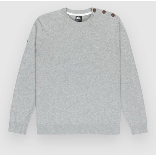 Quiksilver Marin Pulover light grey heather Slike