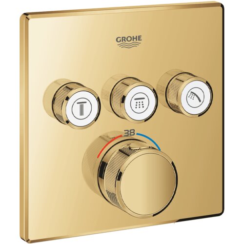 Grohe grohtherm Smartcontrol termostat za skrivenu ugradnju sa tri izlaza 29126GL0 Cene