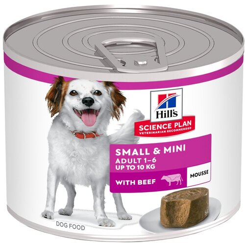 Hill’s Science Plan Adult Small & Mini Mousse – Govedina (24 x 200 g) Cijene