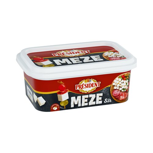 President Beli sir Meze 250g Slike