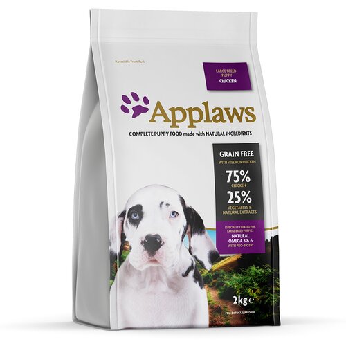 Applaws Puppy piščanec velike pasme - Varčno pakiranje: 2 x 2 kg Cene