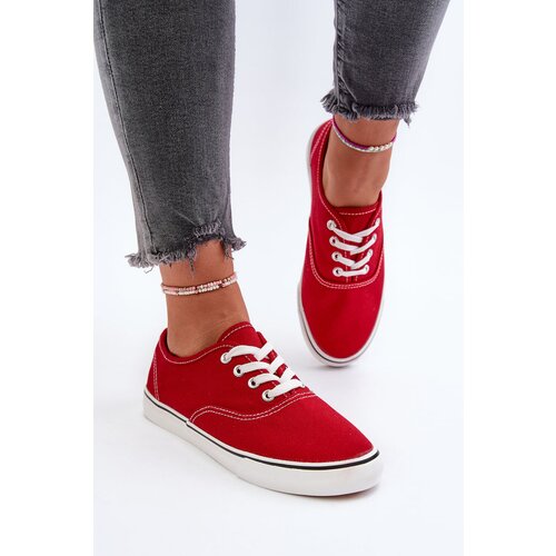 PH2 Women's Classic Red Sneakers Trainers Olvali Slike