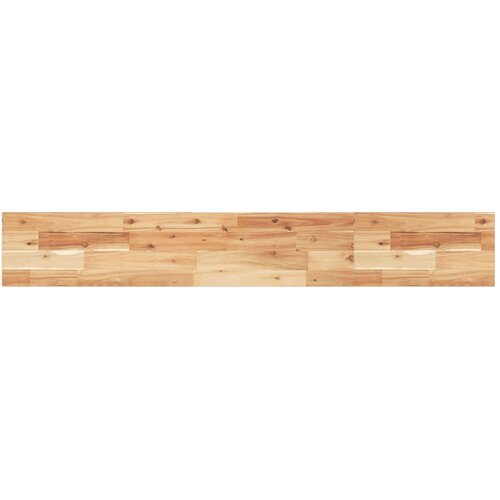 VidaXL Plutajuća polica 140x20x2 cm Masivno drvo akacije s uljnim premazom - Uljni premaz 140 x 20 x 2 cm 1 1 Slike