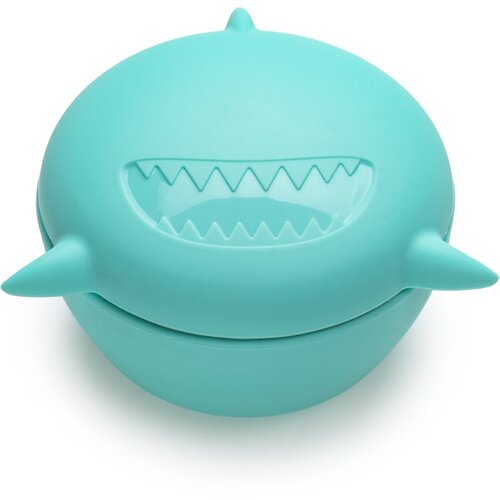 Melii Silicone Bowl with Lid &amp;scaron;katla za malico Shark 350 ml Slike