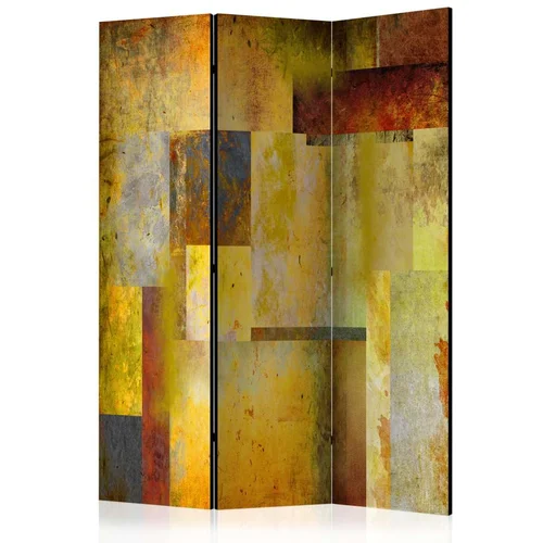  Paravan u 3 dijela - Orange Hue of Art Expression [Room Dividers] 135x172