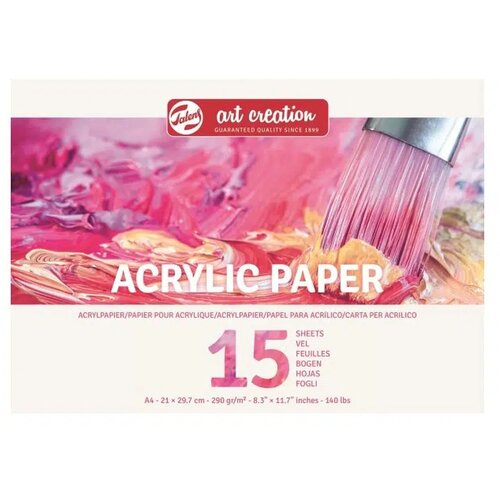 Royal Talens art creation, blok za akrilne boje, 290gr, 15 lista, A4 Cene