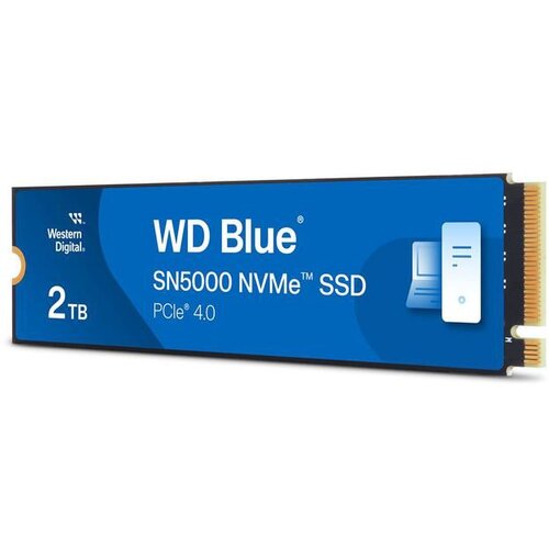  WD Blue SSD 2TB SN5000 M.2 NVMe Gen4 - Brzi NVMe, Čitanje 5000MB/s, Veliki Kapacitet, 5 Godina Garancije Slike