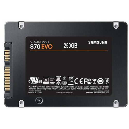 Samsung 250GB 2.5" SATA III MZ-77E250B 870 EVO Series ssd hard disk Cene
