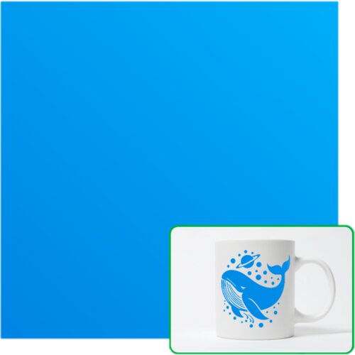 Bambu Lab Matte Removable Vinyl - Blue Slike