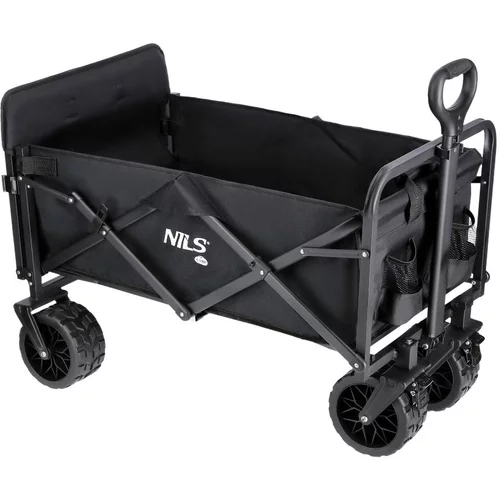 Nils Camp Zložljiv voziček za plažo in kampiranje 160 litrov