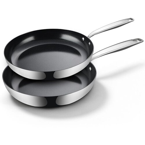 BE Living Set ponev Essential Black 24-28 cm nerjavno jeklo, (5000357454) Slike