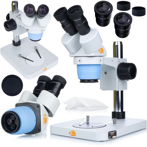 Rosfix binokularni stereo mikroskop vela s blue MSVSB-B-PS1, (22084176) Cene