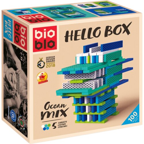 Bioblo HELLO BOX &amp;quot;Ocean-Mix&amp;quot; s 100 gradniki - 1 k. Slike