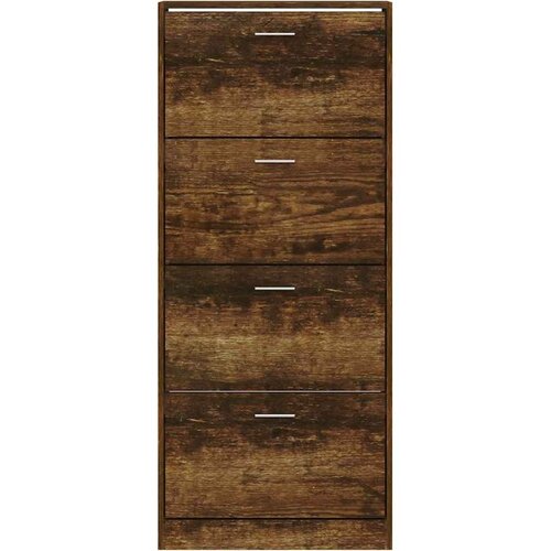  za cipele boja hrasta 63x24x147 cm konstruirano drvo Slike
