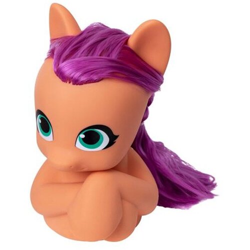 Hasbro my little pony sunny starscout poni glava za če&amp;scaron;ljanje dodatak za5430 Slike