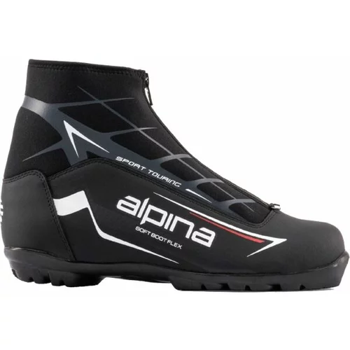 Alpina SPORT TOUR JR Dječja obuća za skijaško trčanje, crna, veličina