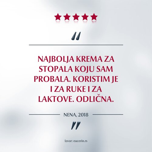 Eucerin UreaRepair Plus 10% hidratantna krema za suha i umorna stopala 100 ml Slike