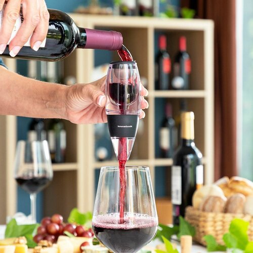 InnovaGoods Prozračivač za Vino s Filtrom, Stalkom i Futrolom Wineir Cijene