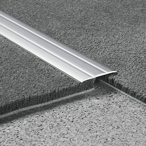 LOGOCLIC Prehodni profil 132 (Plemenito jeklo mat, 1 m x 38 mm x 2,5 mm, Vrsta montaže: Vijaki) Cene