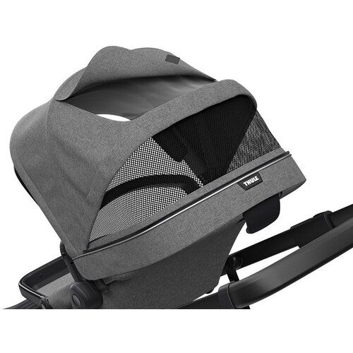 Thule Sleek crni okvir siva dječja kolica Slike