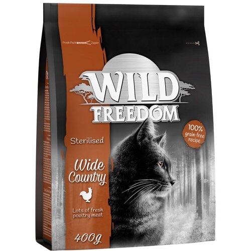 Wild Freedom Adult "Wide Country" Sterilised - perutnina - 400 g Cene
