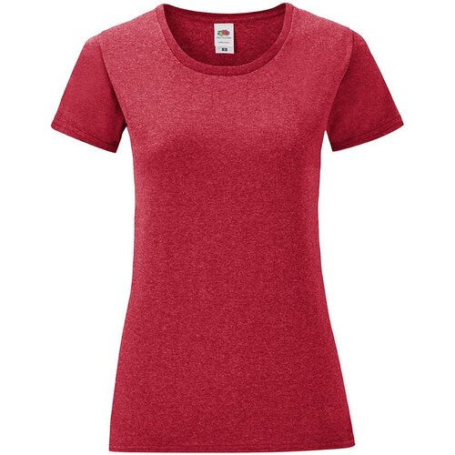 Fruit Of The Loom Iconic red Women's T-shirt Cene