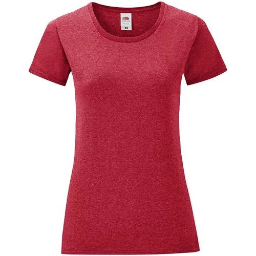 Fruit Of The Loom Iconic red Women's T-shirt