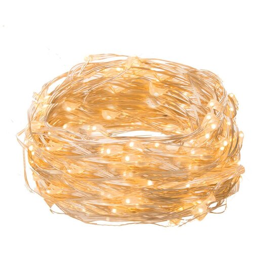  LED lampice na baterije, 100 LED dioda Slike