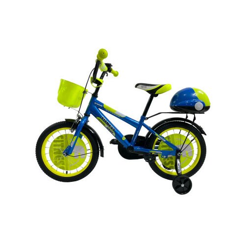 Sporting Machine dečija bicikla 16" fitness plavo-zelena (SM-16002) Cene
