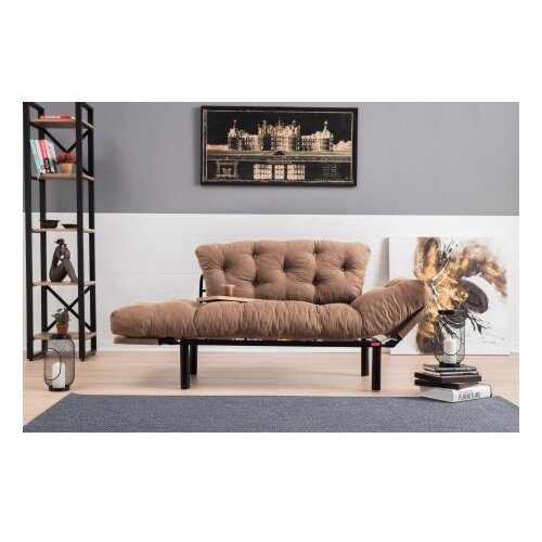 Atelier Del Sofa Nitta dvosjed 155x85x70cm Svijetlosmeđa Slike