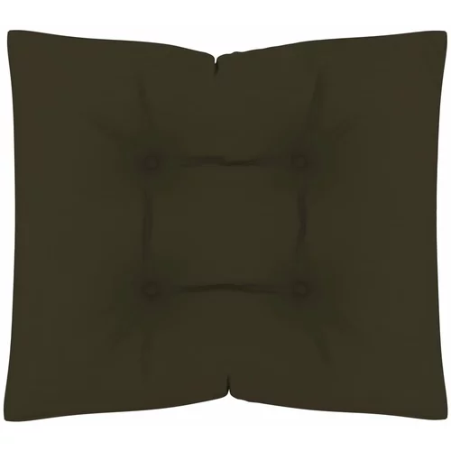  Paletni podni jastuk 60 x 61 x 10 cm smeđe-sivi