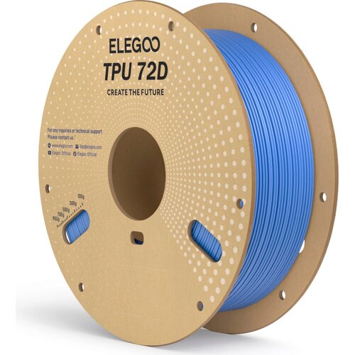 Elegoo TPU 72D Blue - 1,75 mm / 1000 g Slike