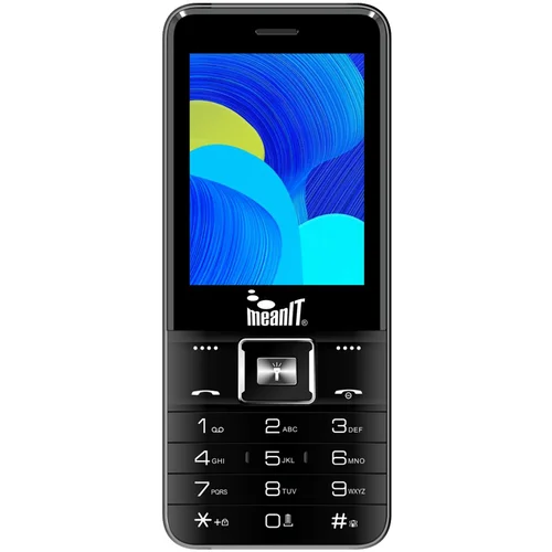 Mean IT Mobilni telefon, 2.8”” zaslon, Dual SIM, BT, FM radio, crna – F2 Max Black