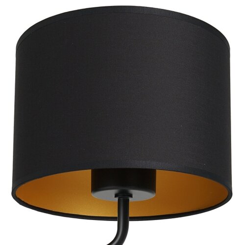  Zidna lampa ARDEN 1xE27/60W/230V crna/zlatna Slike