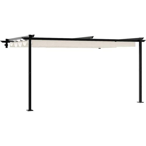vidaXL Paviljon krema 400 x 300 x 200 cm Poliester, (5000143384) Cene