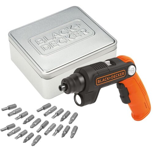 Black & Decker BDCSFL20AT akumulatorski odvijač, 20 dodatak, željezni kofer Cijene
