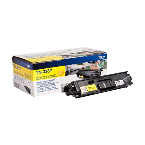 Brother Toner TN-326Y (rumena), original Slike