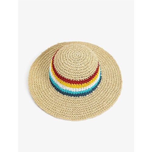 Koton Straw Hat Multicolored Stripes Cene