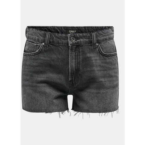 Only Jeans kratke hlače Jaci 15314430 Črna Loose Fit