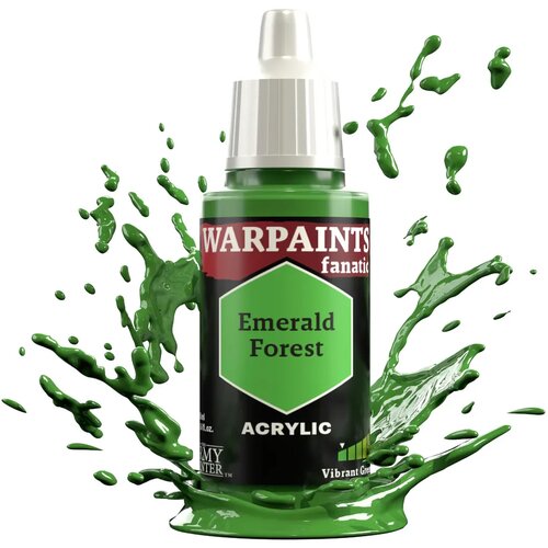 The Army Painter Warpaints Fanatic: Vibrant Greens - Emerald Forest Cene