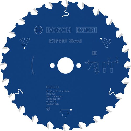 Bosch List testere za drvo, 160mm, 24T Cene