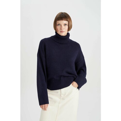 Defacto Relax Fit Turtleneck Pullover Cene