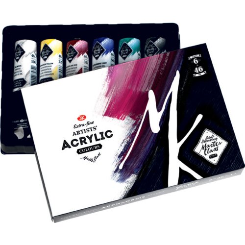  Akrilne boje Artists Master Class | set 8 x 18 ml Slike