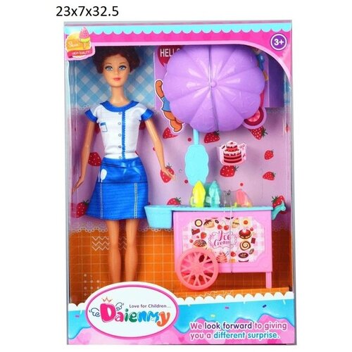  Lutka sa kolicima za sladoled 30cm Slike