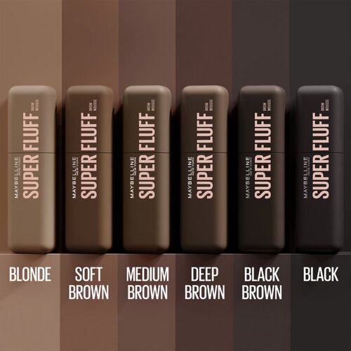 Maybelline Superfluff Brow Mousse gel za obrvi 5 ml odtenek 257 Medium Brown Slike