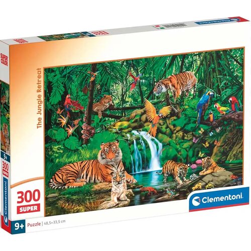 Clementoni Životinje džungle 300-dijelni Super puzzle - Cene