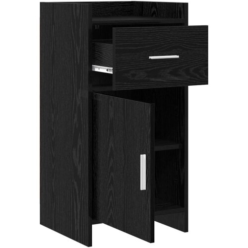  Kreveta Crni hrast 40 x 36 x 80 cm Konstruirano drvo Slike