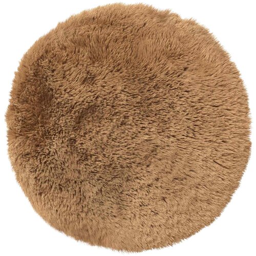  Presvlaka za jastuk 6 pcs HEERLEN Sivosmeđa &amp;Oslash; 60 cm PV flis Slike