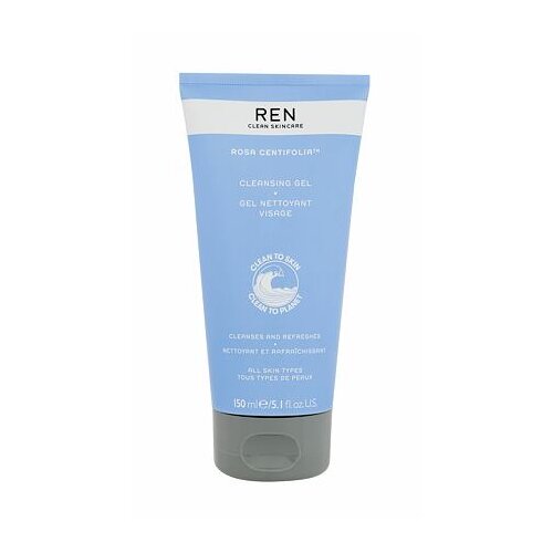 REN Clean Skincare rosa centifolia čistilni gel za vse tipe kože 150 ml za ženske Slike