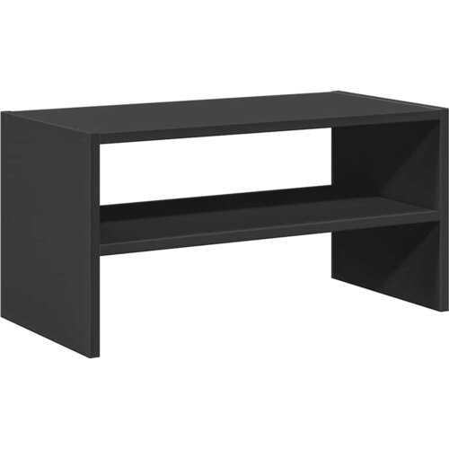 Maison Chic Regal za čevlje - Polica za čevlje zložljiva črn hrast 60x30x30,5 cm, (21777867) Cene